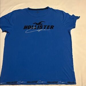Hollister Cobalt Blue Logo Tee